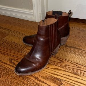 Women’s FRYE Brown Leather Booties